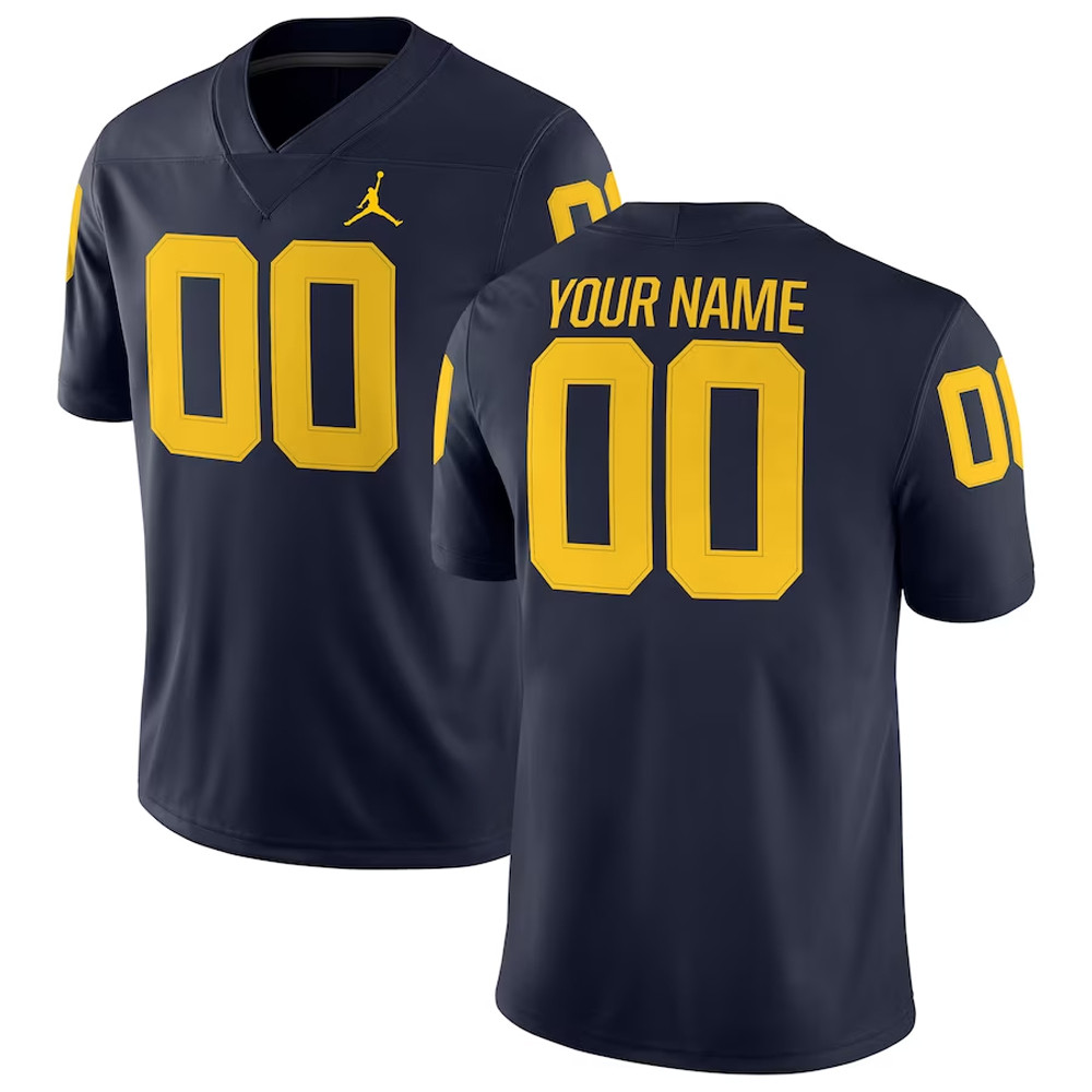 Personalized Michigan Wolverines Jersey Football Fan Gift Ideas