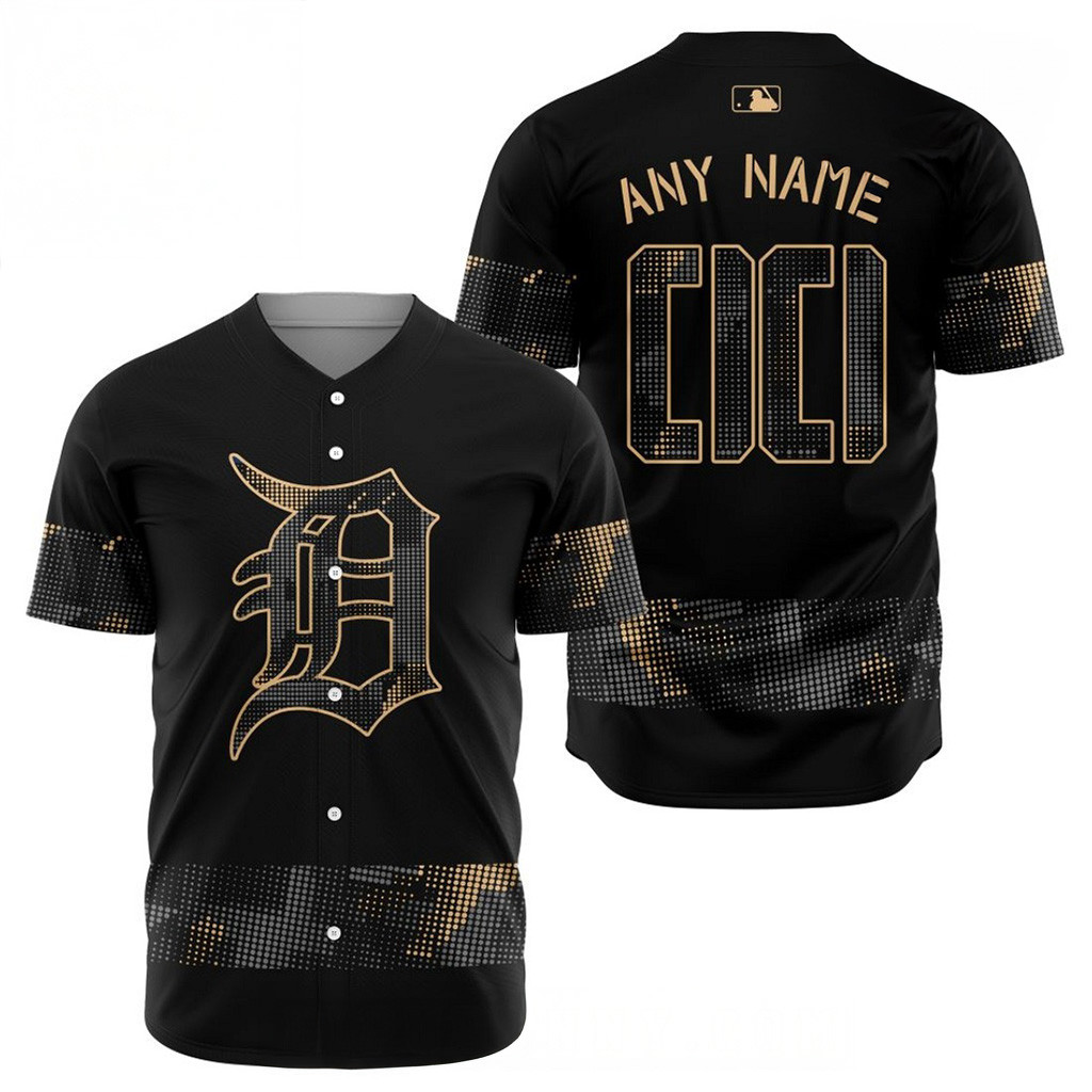 Personalized MLB Detroit Tigers 2025 Armed Forces Day Baseball Jersey Detroit Tigers Merch