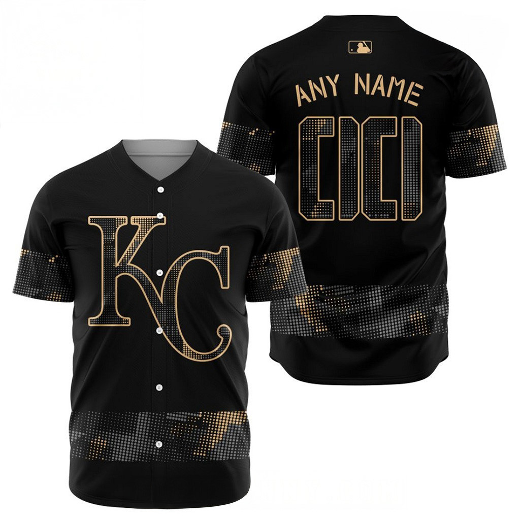 Personalized MLB Kansas City Royals 2025 Armed Forces Day Baseball Jersey Royals Merch