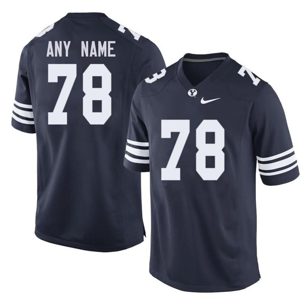 Personalized Navy Byu Cougars Alumni Jersey Presents For Football Lovers