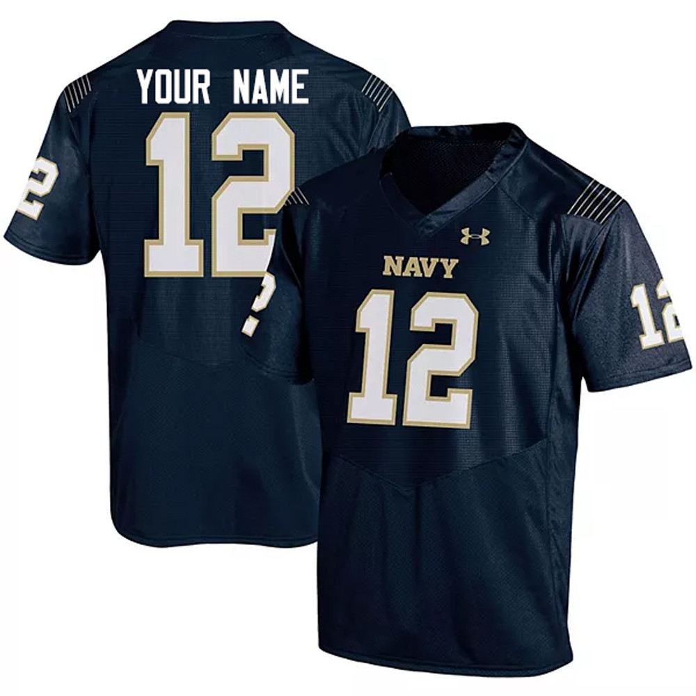 Personalized Navy Midshipmen Jersey Best Gifts For Nfl Fans