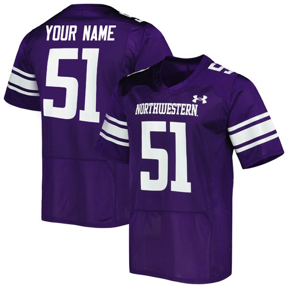 Personalized Northwestern Wildcats Jersey Best Father's Day Gifts For First Time Dad