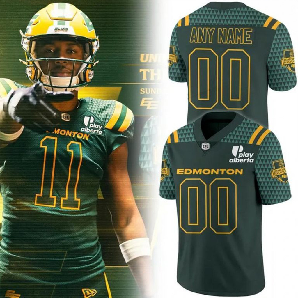 Personalized Official Edmonton Elks Bulletin New 2025 Football Jersey Fan Merch Dad Gifts
