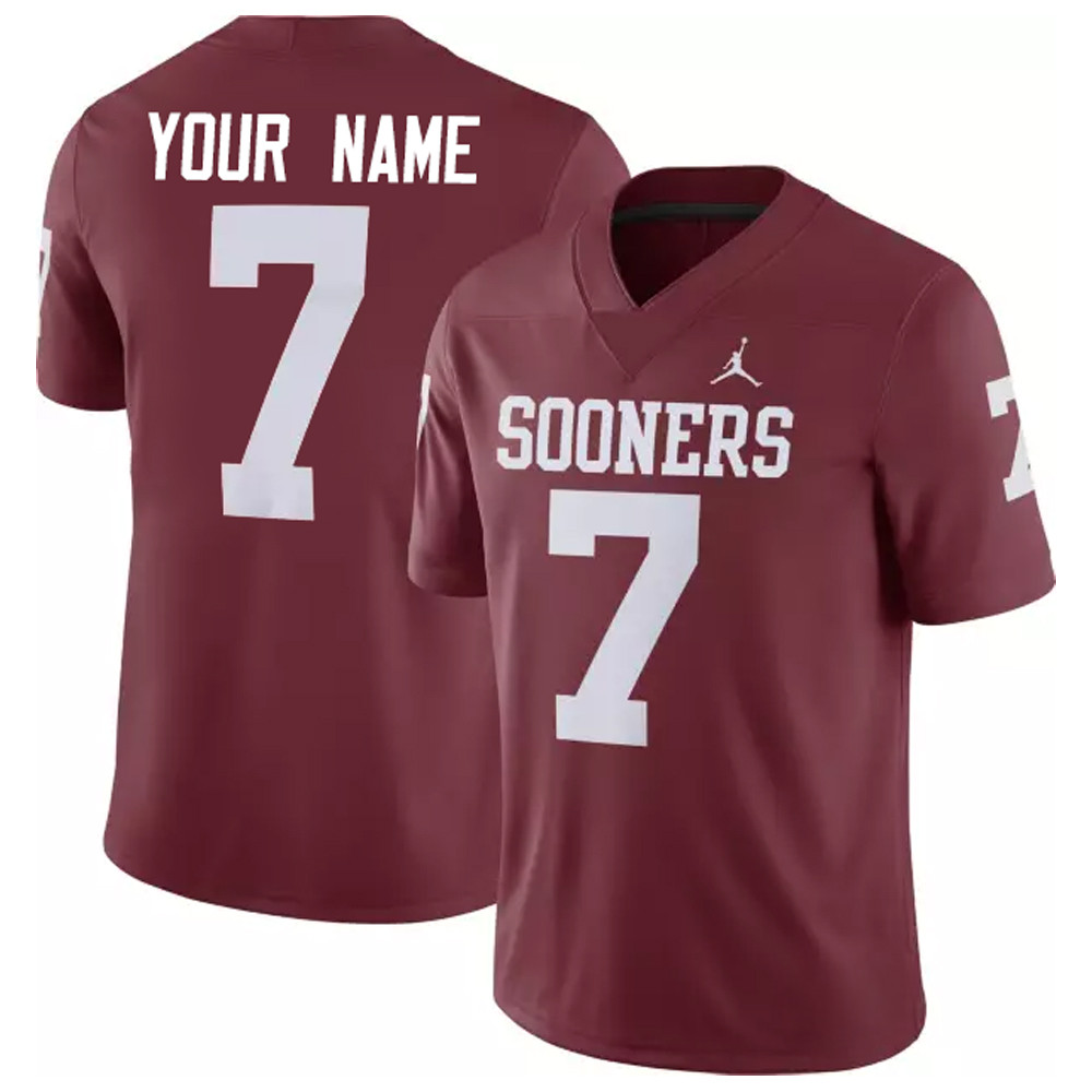 Personalized Oklahoma Sooners Jersey Best Father's Day Gifts For Grandpa