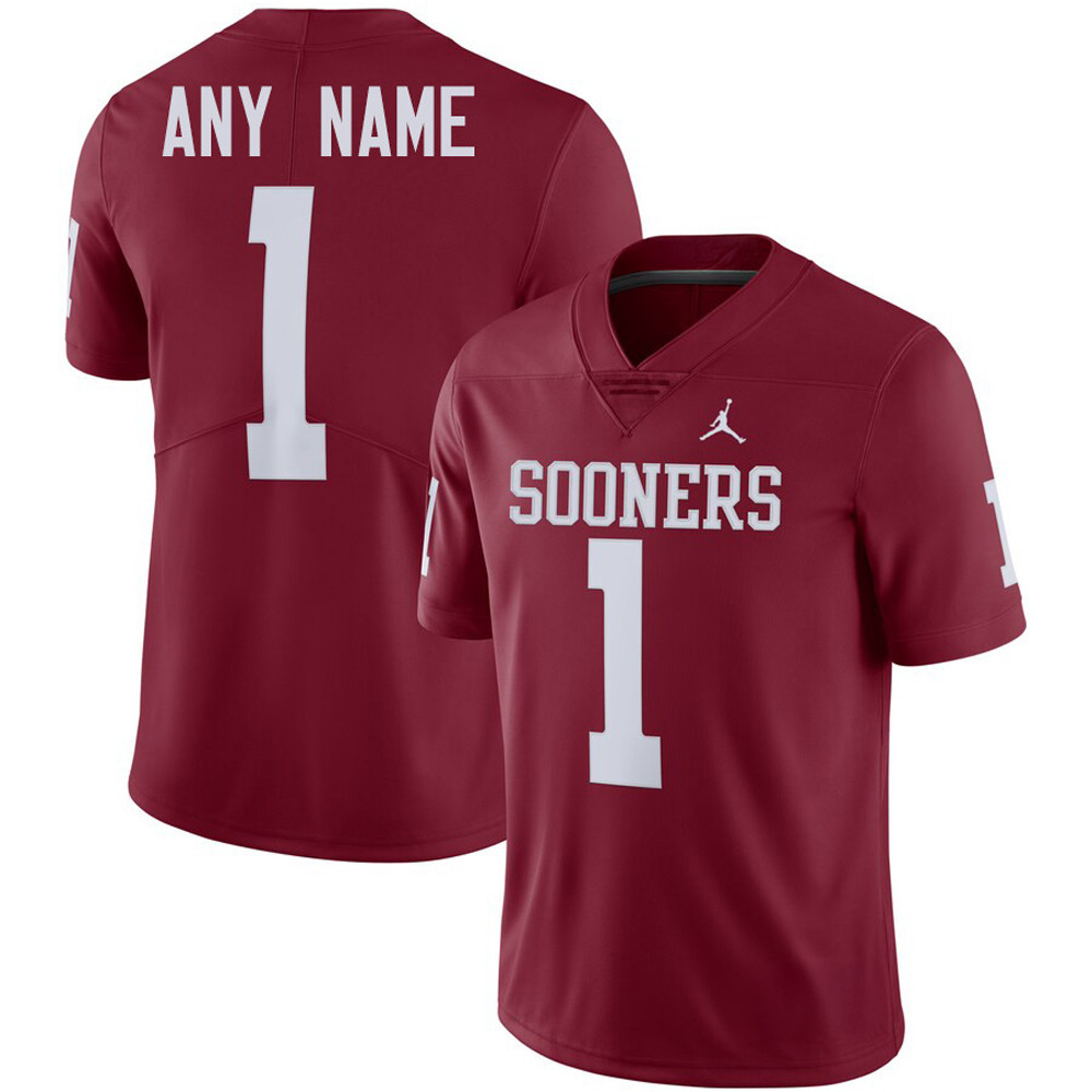 Personalized Oklahoma Sooners Jersey Special Birthday Gifts For Dad