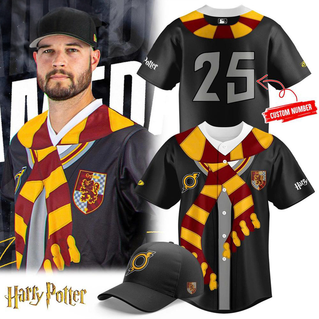 Personalized Omaha Storm Chasers X Harry Potter Baseball Jersey Chasers Merch Fans Gifts