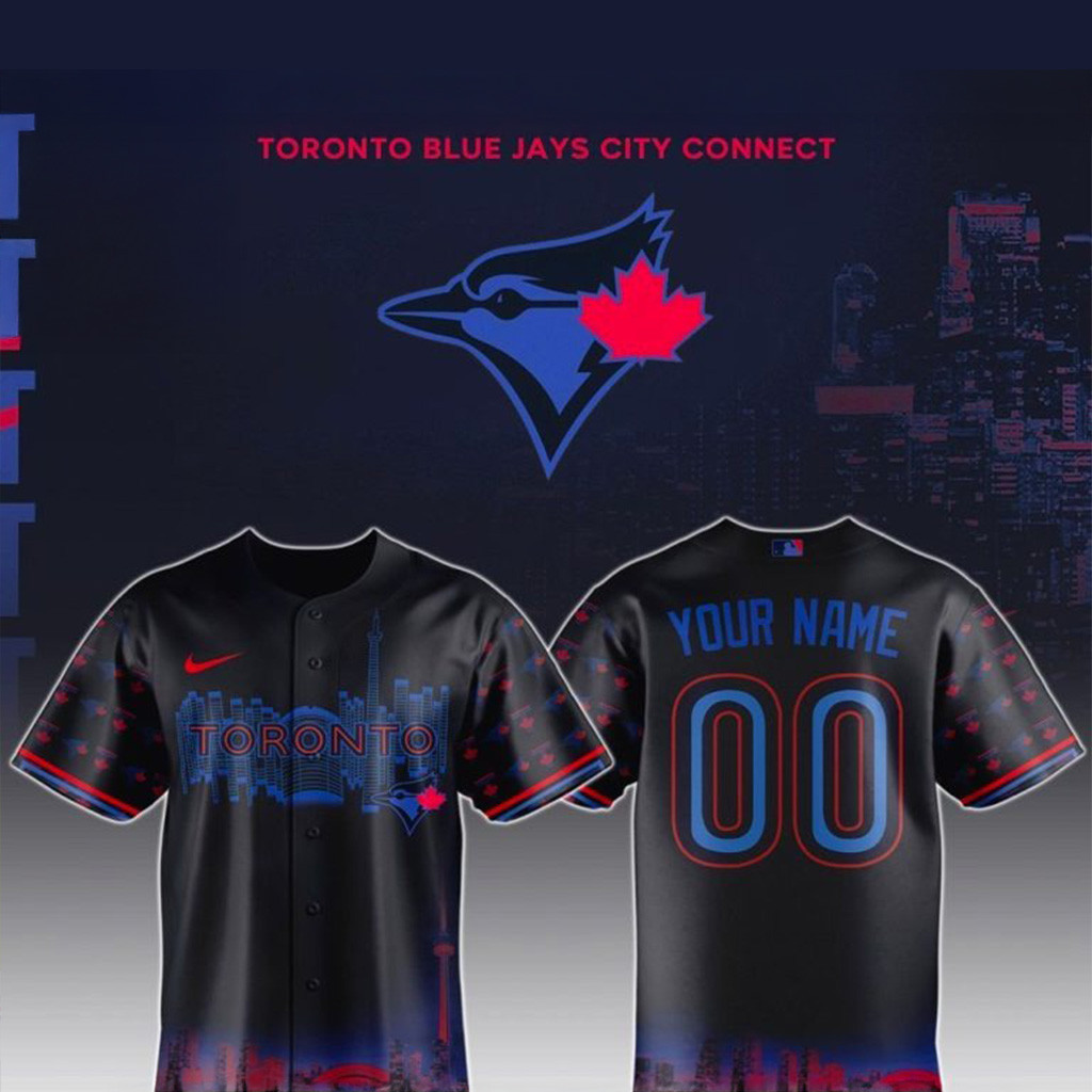 Personalized Toronto Blue Jays City Connect Fridays Jersey Toronto Blue Jays Merch