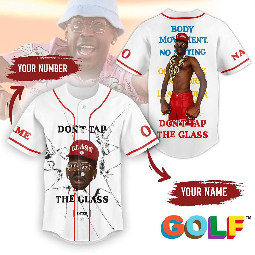 Personalized Tyler The Creator Don't Tap The Glass 2025 Jersey Fan Merch Gifts For Him