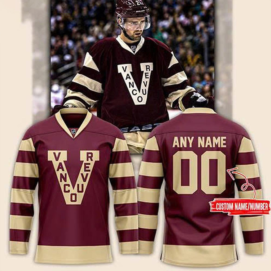 Personalized Vancouver Millionaires 2014 Heritage Hockey Jersey Vancouver Millionaires Merch