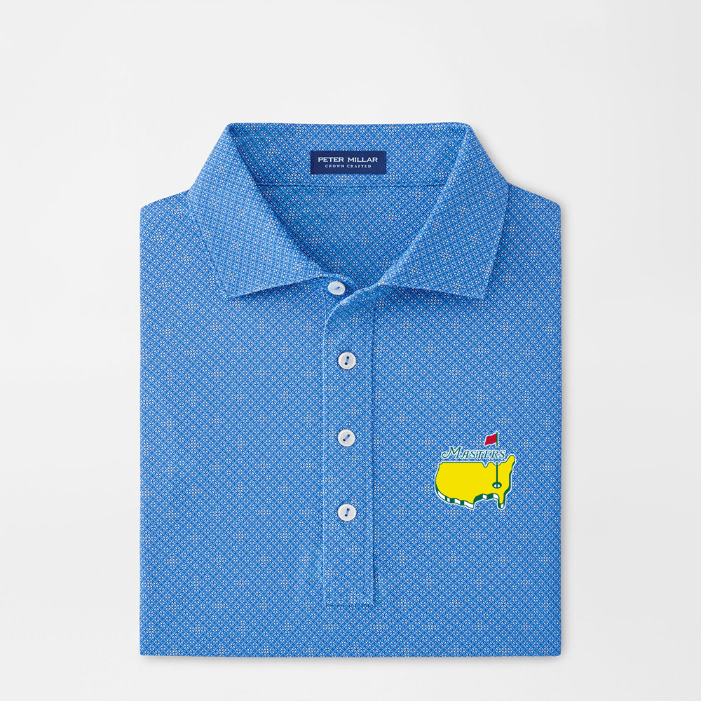 Peter Millar Masters Polo Shirt Blue Official Masters Merchandise Best Gifts For Golfers