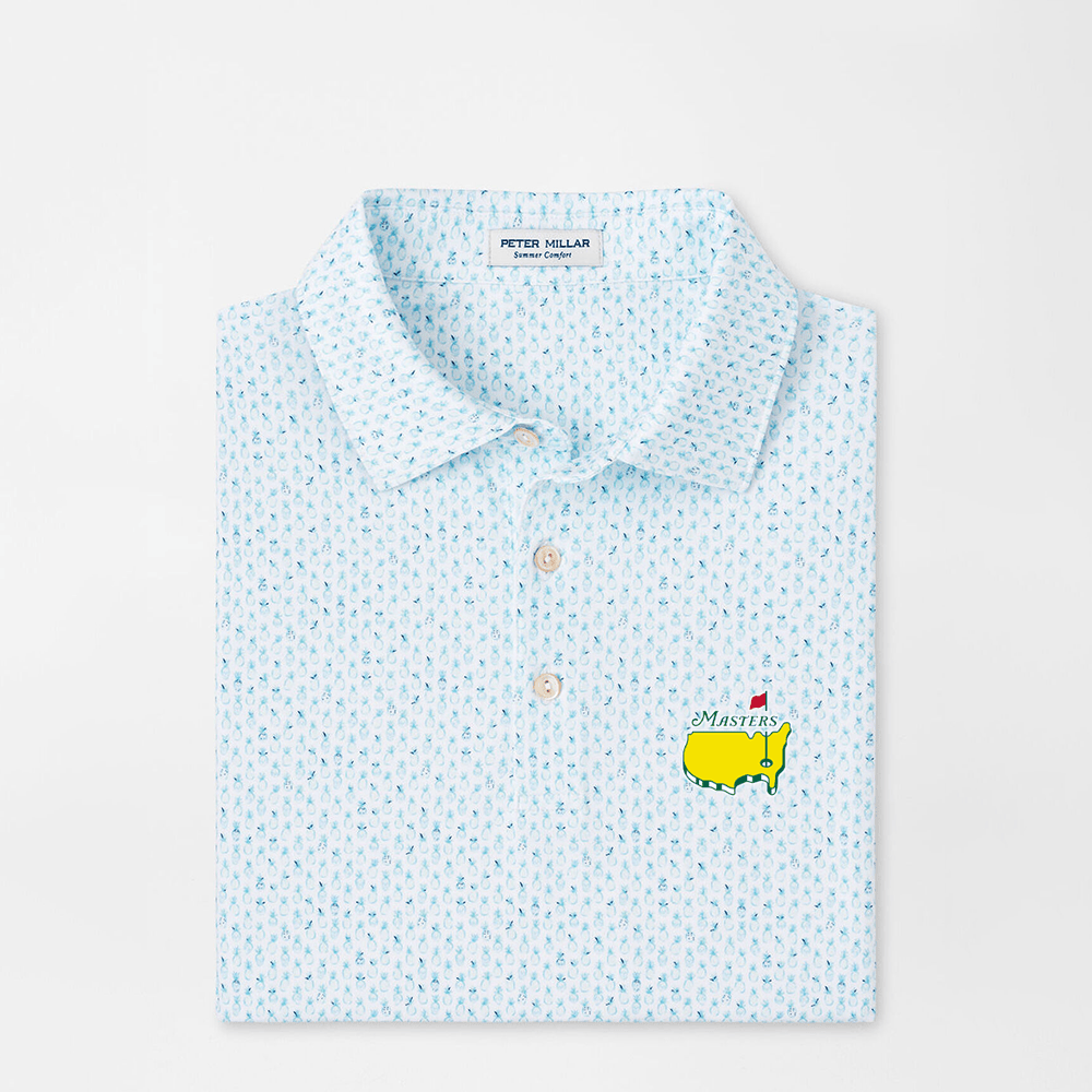 Peter Millar Masters Polo Shirt White Official Masters Merchandise Golf Merch Golfers Gifts