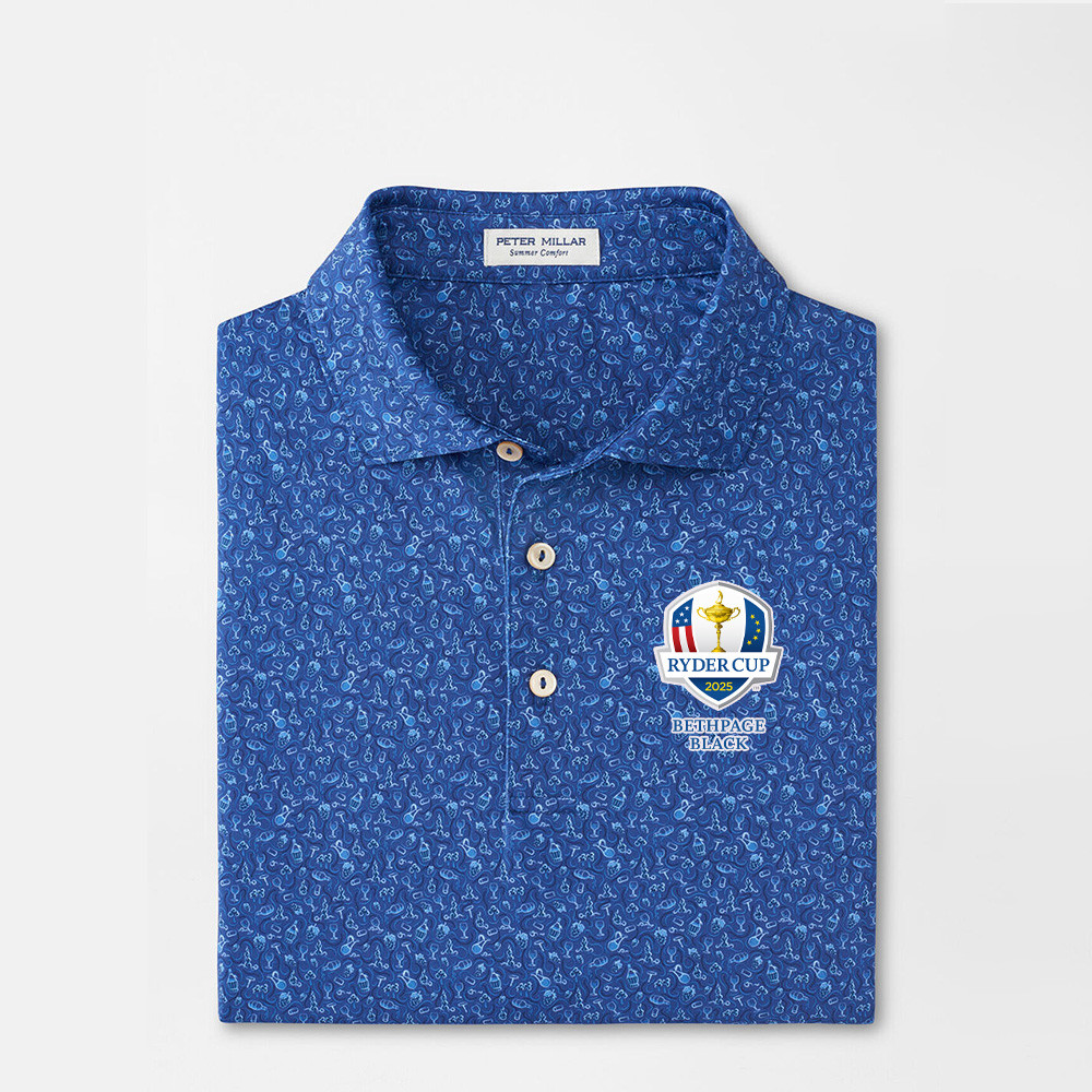Peter Millar Ryder Cup Polo Shirt 2025 Ryder Cup Merch Father's Day Golf Ideas