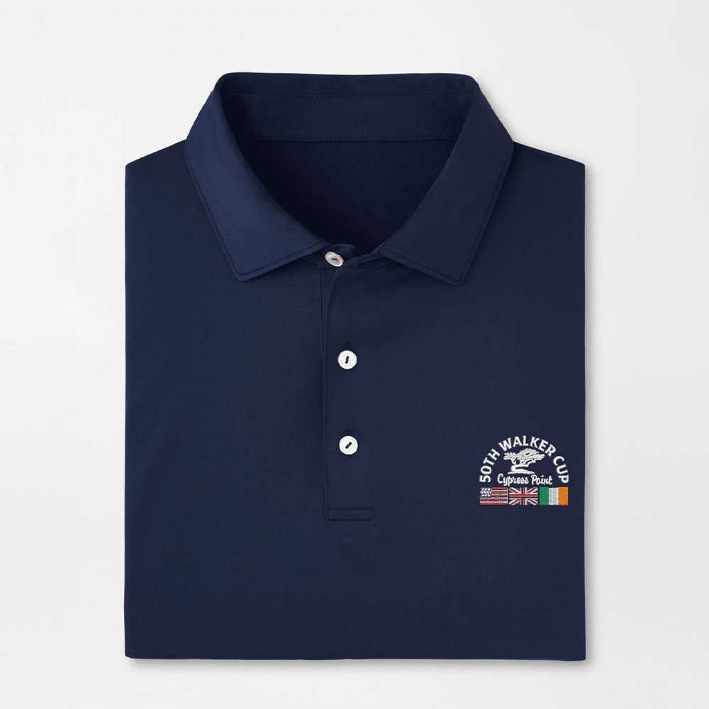 Peter Millar Walker Cup Polo Shirt 2025 50th Walker Cup Solid Polo Unique Golf Gifts For Men