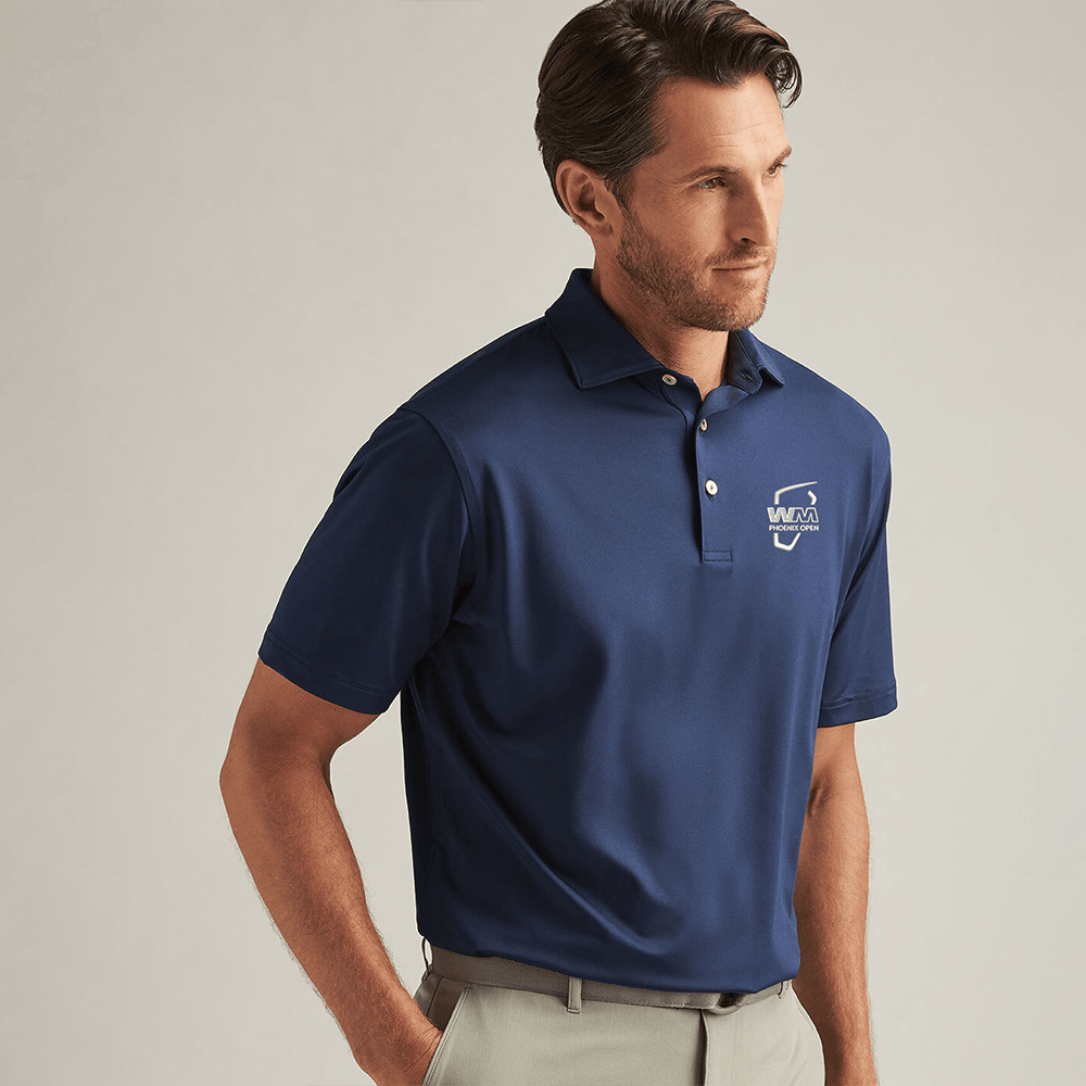 Peter Millar Walker Cup Polo Shirt 2025 WM Phoenix Open Solid Polo Father's Day Golf Ideas