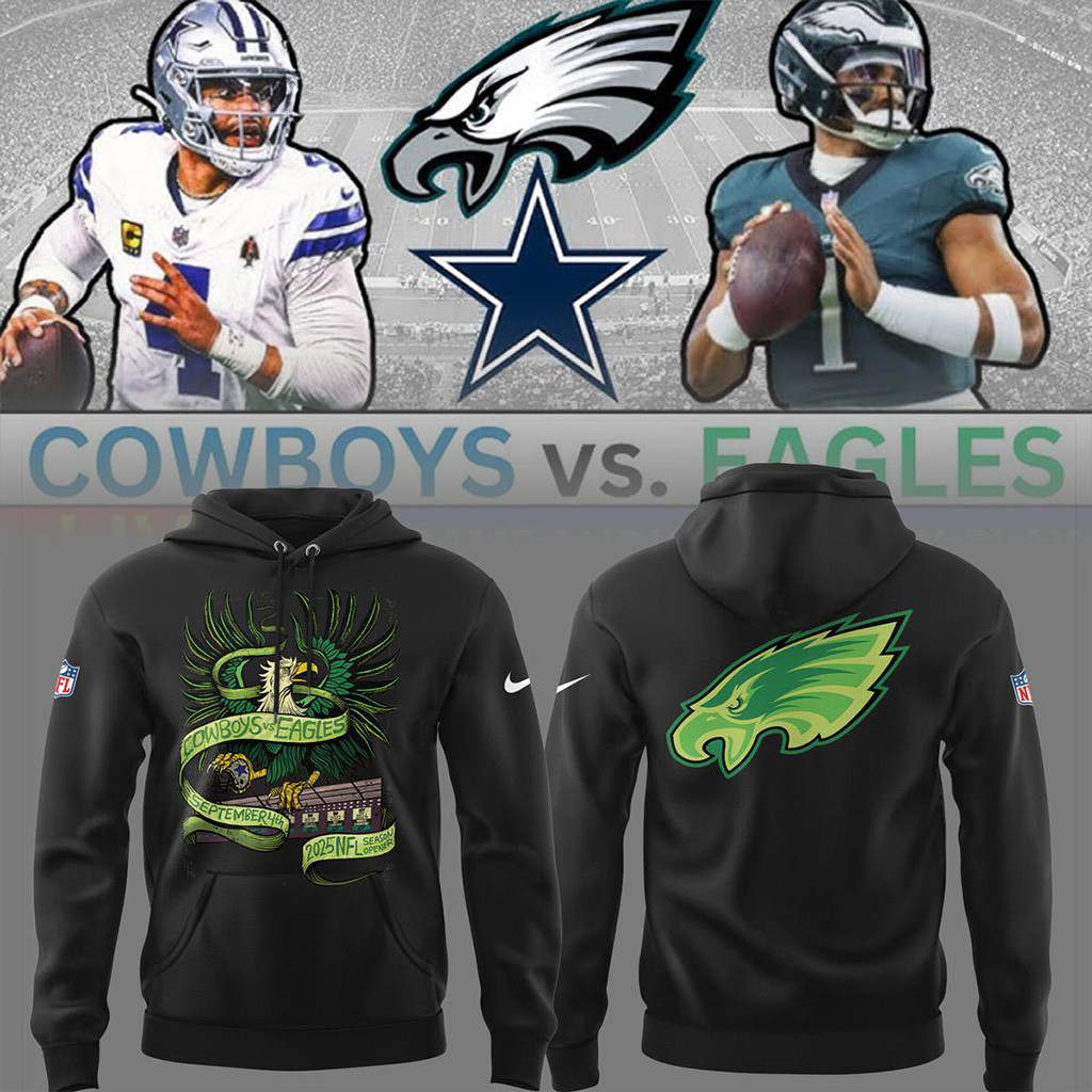 Philadelphia Eagles Beat Dallas Cowboy Open Season Hoodie Philadelphia Eagles Merch Fans Gifts