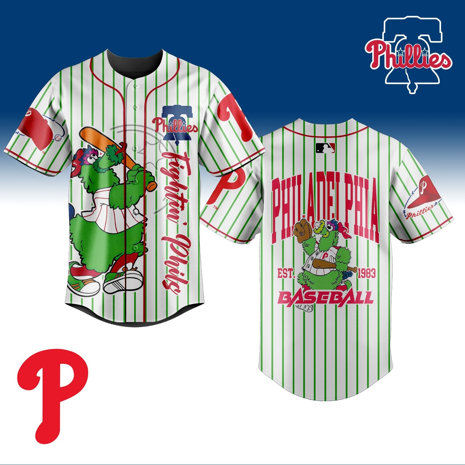 Philadelphia Phillies Baseball Jersey Philadelphia Phillies Merch Gifts For Baseball Lovers