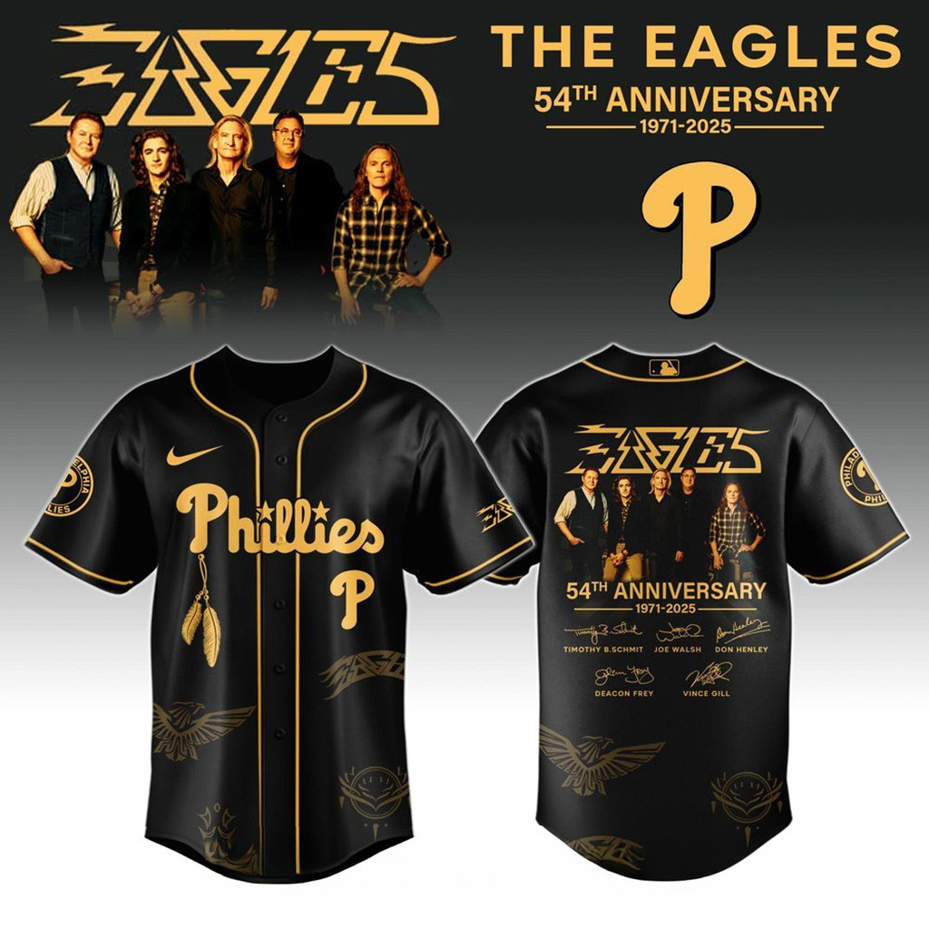 Philadelphia Phillies X Eagles Band Music Jersey 2025