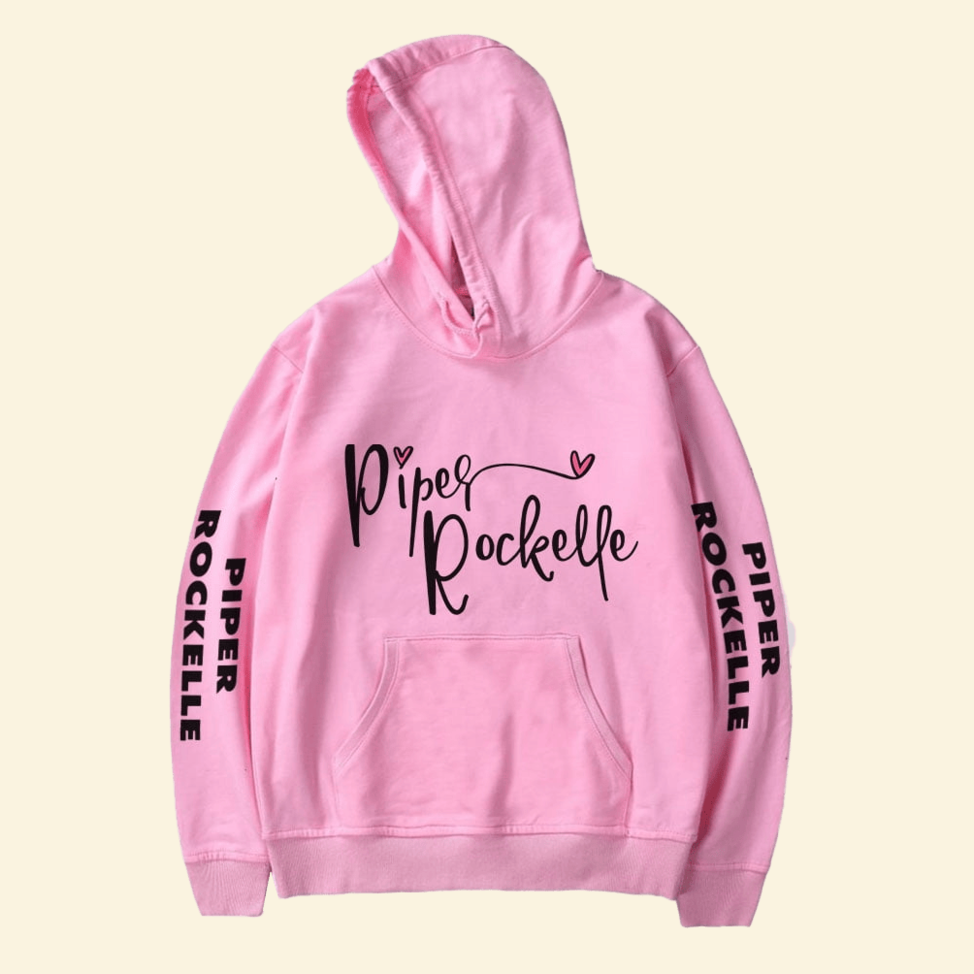 Piper Rockelle Pink Hoodie Piper Rockelle Merch Mother's Day Gifts For Mom Gifts For Dad