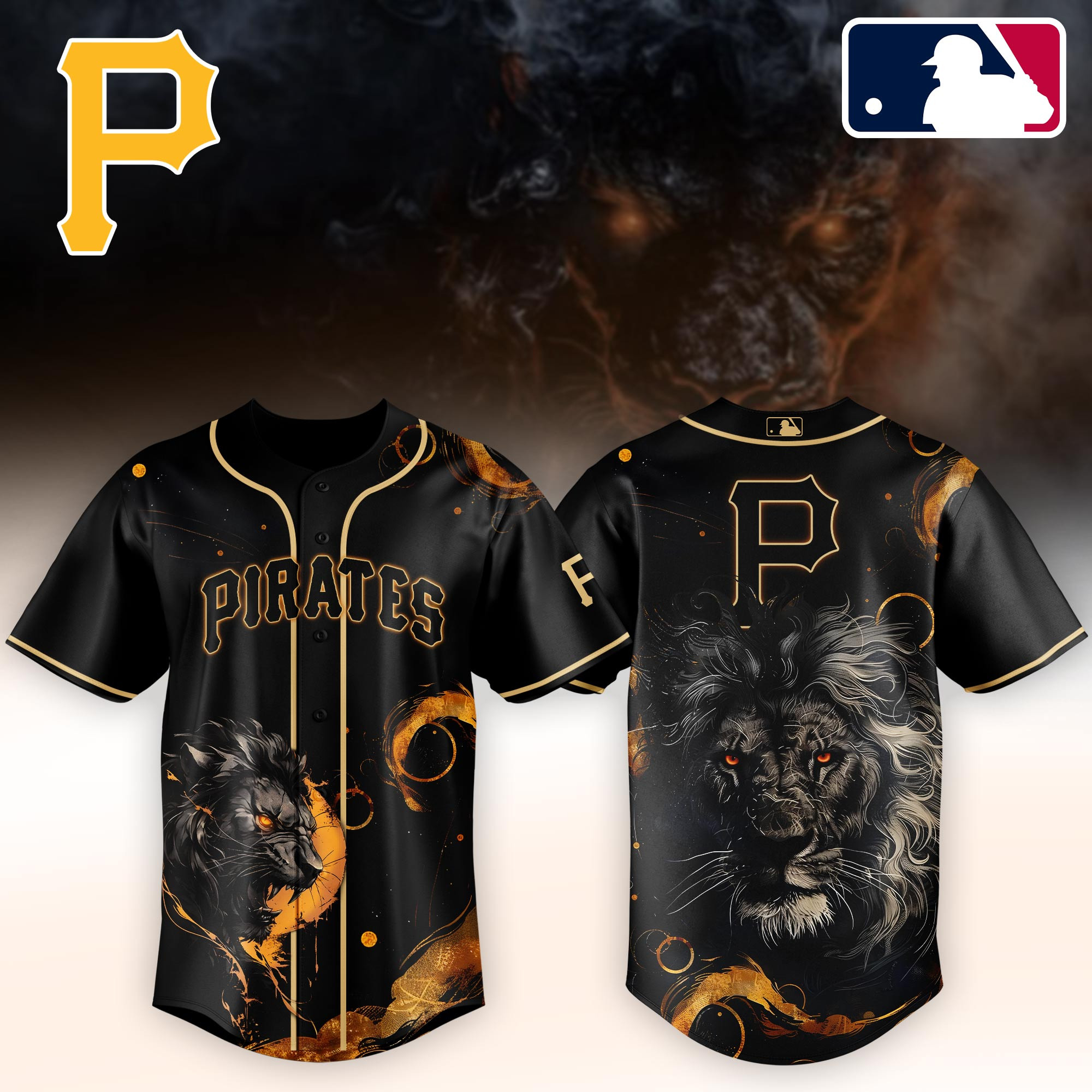 Pittsburgh Pirates Mlb X Lion Baseball Jersey For Fans