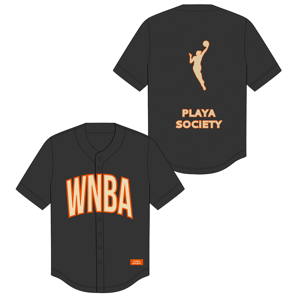 Playa Society Merch Playa Society WNBA Baseball Jersey Gifts For Basketball Fans