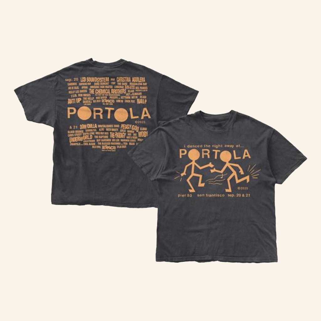 Portola Merch Party People T-Shirt Gifts For Wife