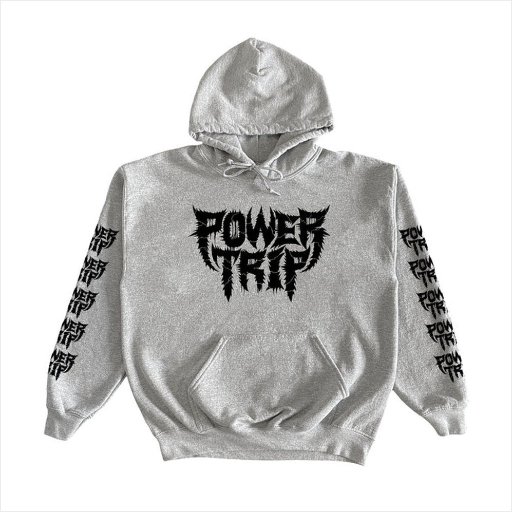 Power Trip Grey Hoodie The Wrong Side Merch Presents For Boyfriend Birthday Gifts For Besties