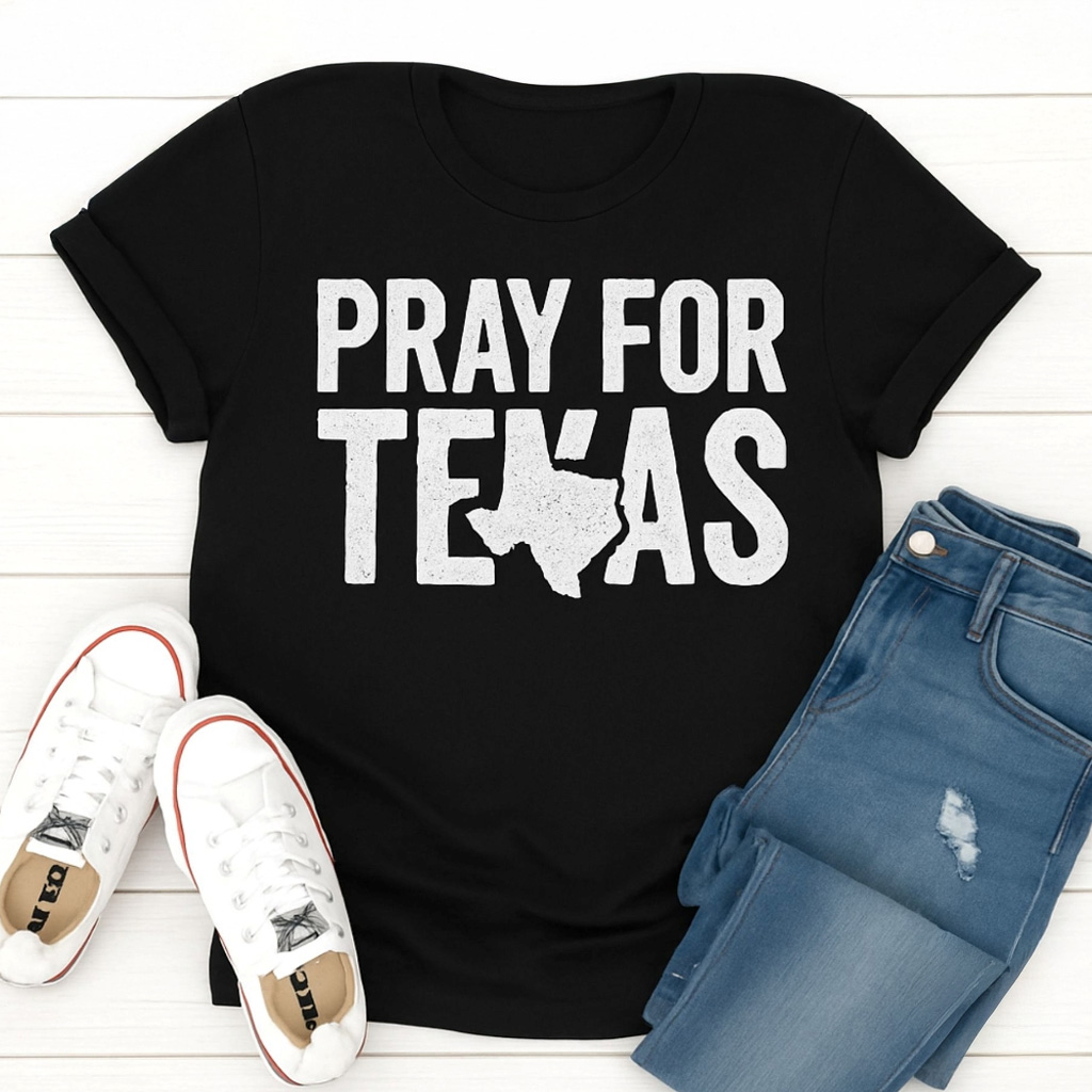 Pray For Texas Shirt Camp Mystic Flood Support T-Shirt 2025 Gifts For Texnas