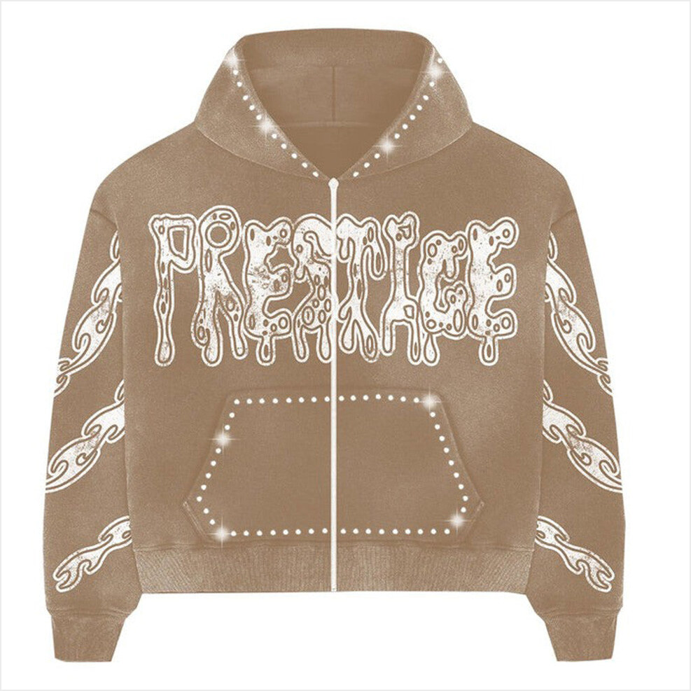 Prestige Zip Hoodie Best Birthday Gifts For Women's Gifts For Friends Christmas Presents