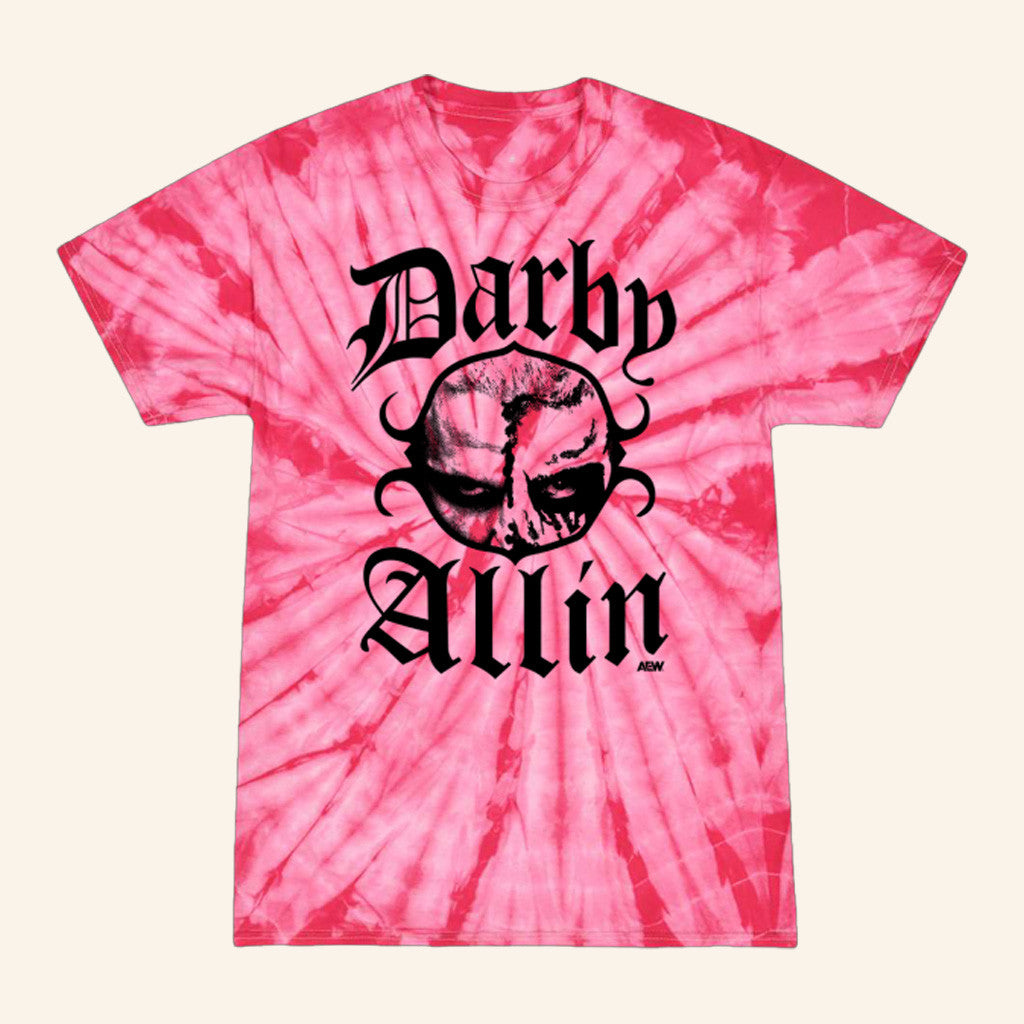 Pro Wrestling Tees Merch Tuesday Darby Allin Under Ground Tie Dyed Shirt Gift Ideas For Mom