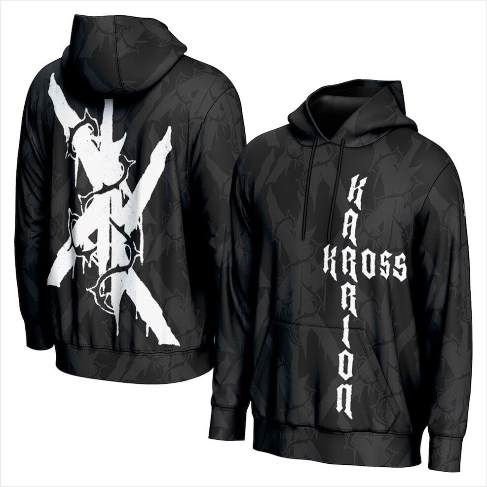 ProSphere Black Karrion Kross Superstar Hoodie Karrion Kross Merch Best BFF Gifts Ideas