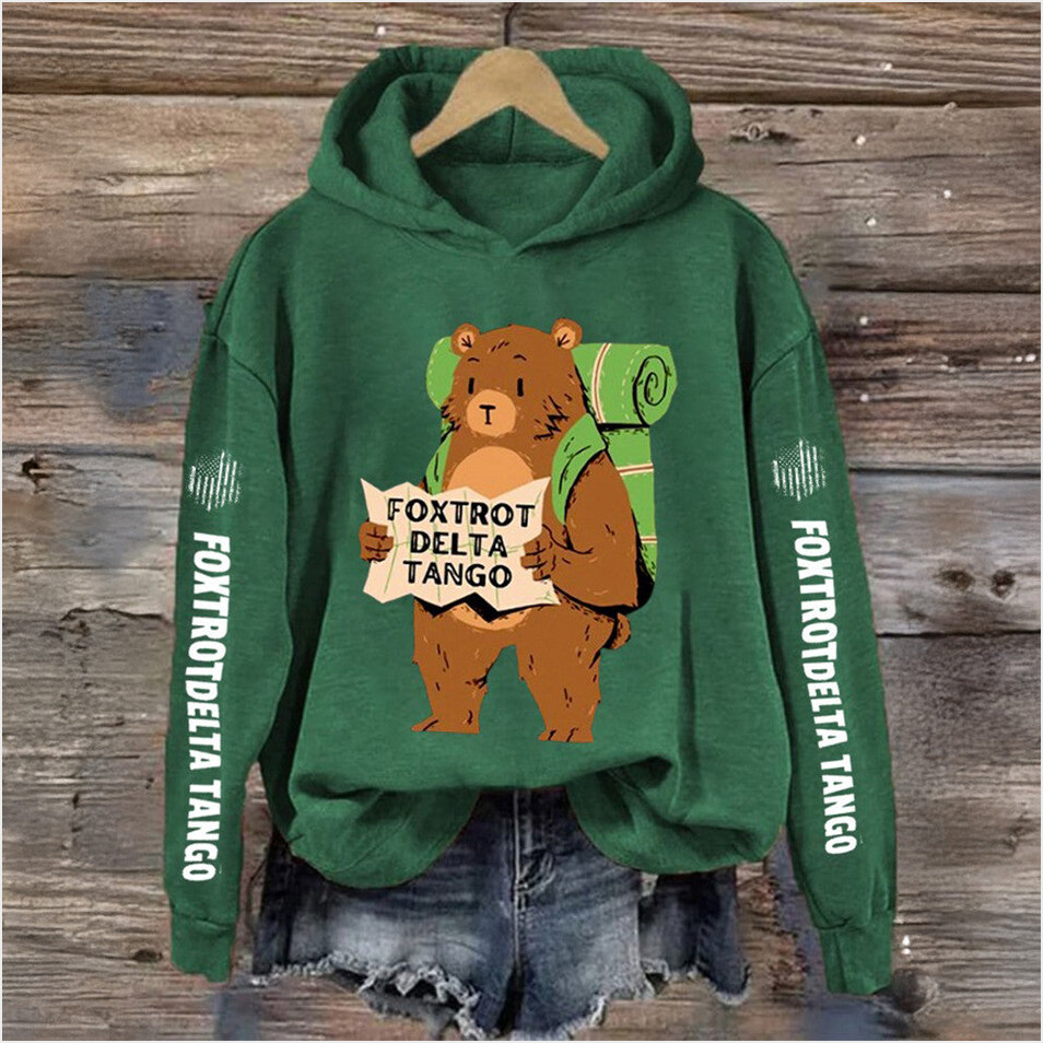 Protect Our National Parks Hoodie Resist Bear Foxtrot Delta Tango Anti Trump Hoodie