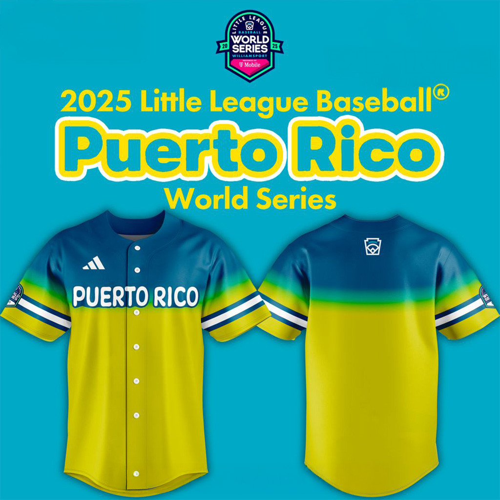 Puerto Rico 2025 Little League Baseball World Series Replica Jersey Gifts For Boyfriend