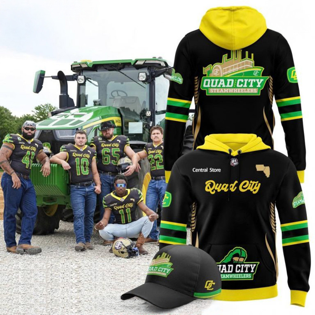 Quad City Steamwheelers Country Night 2025 Hoodie Steamwheelers Merch Fans Gifts