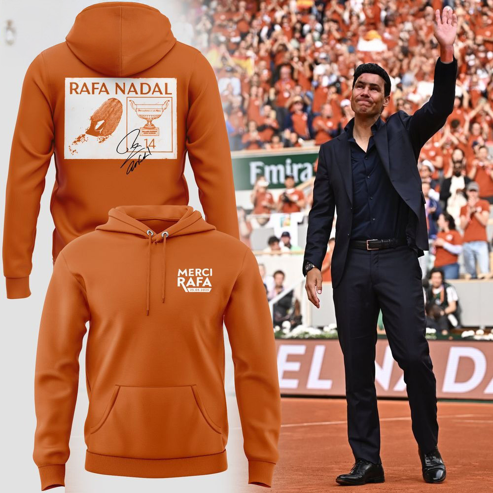 Rafael Nadal Exclusive Version 2025 Signature Hoodie Gifts For Father's Day From Wife