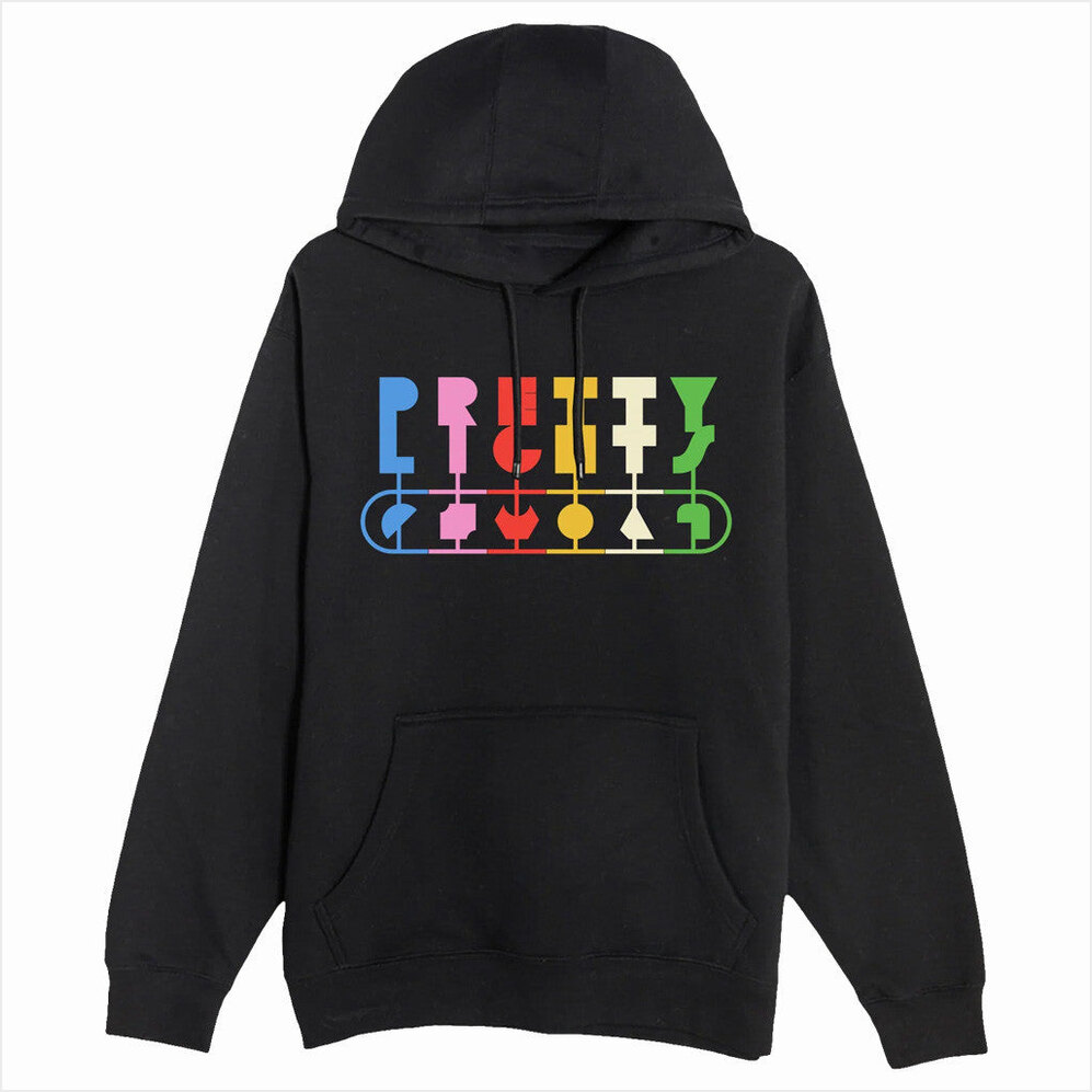 Rainbow Text Hoodie Pretty Lights Merch Best Birthday Gift Ideas Christmas Presents