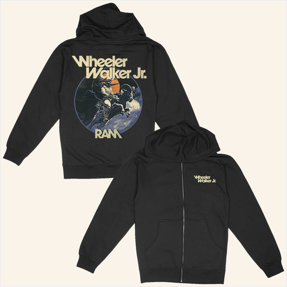 Ram Zip Hoodie Wheeler Walker Jr Merch Gifts For Husband Birthday Gift Ideas Christmas Presents