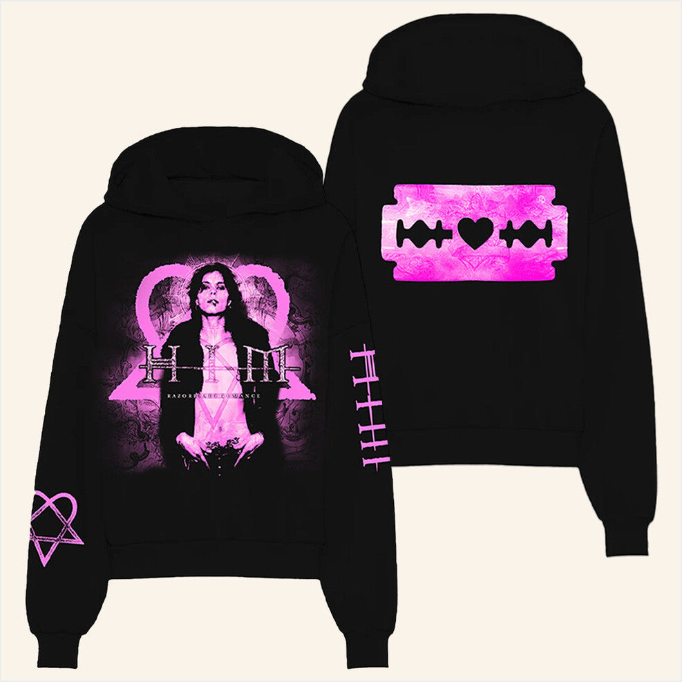 Razorblade Romance Hoodie Heartagram Merch Birthday Gifts For Husband BFF Gifts
