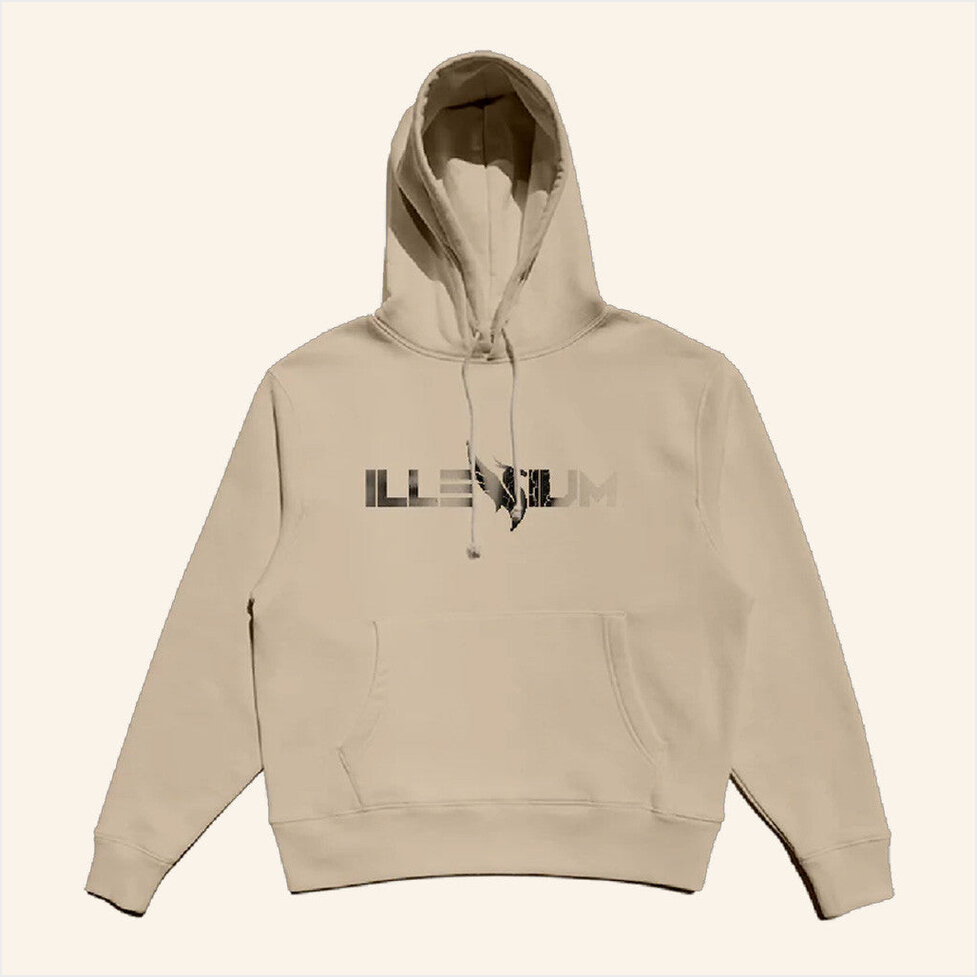 Repeating Logo Hoodie Illenium Merch BFF Birthday Gifts Christmas Presents