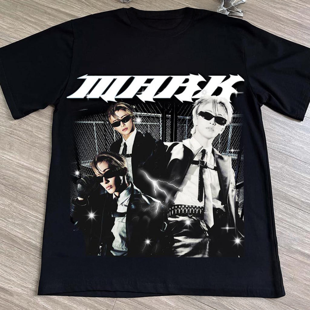 Retro Mark NCT 127 Shirt Mark Fraksiya Sweatshirt NCT127 4th Tour Neo City Tshirt Neo City