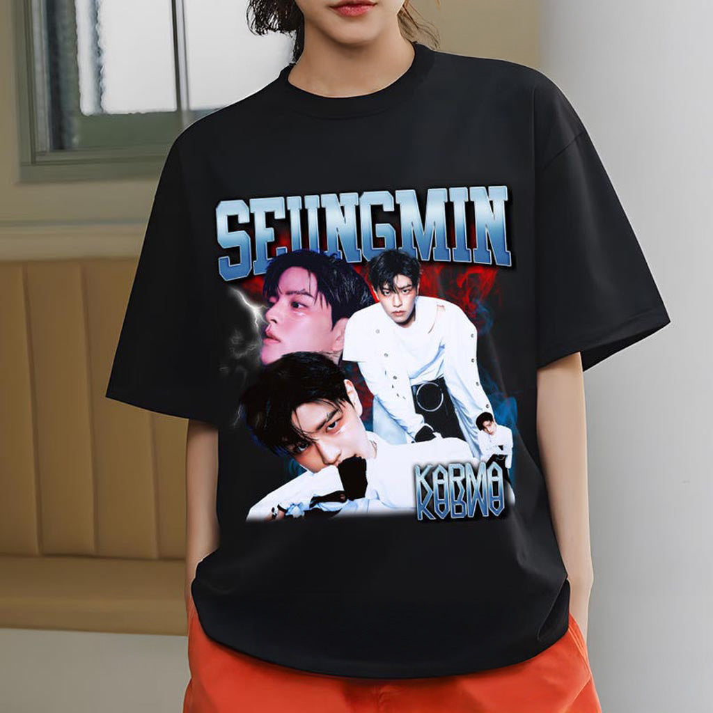 Retro Stray Kids Seungmin Karma Shirt, SKZ Karma Beep Sweatshirt, Stray Kids Ceremony Shirt,