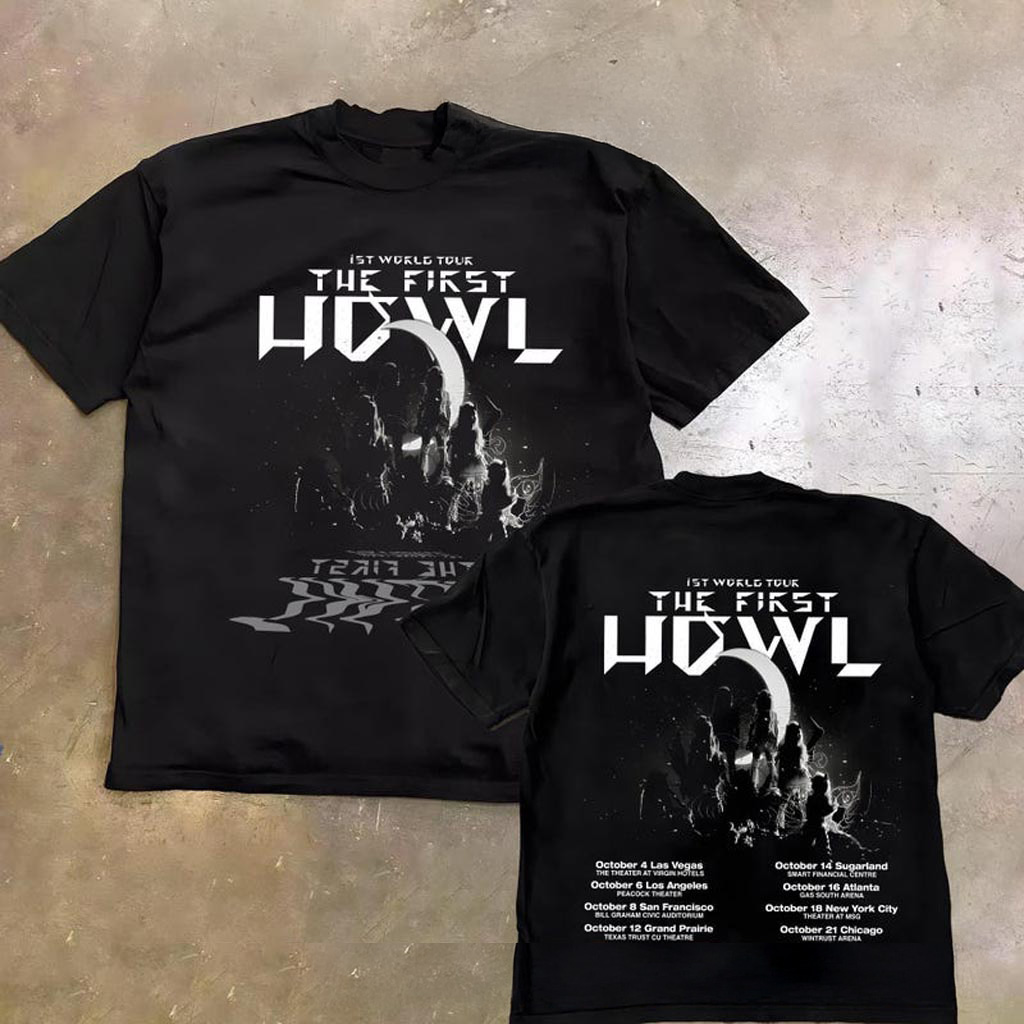 Retro XG 1st World Tour T-shirt Xg The first HOWL SweatshirtJurin Chisa Cocona Hinata