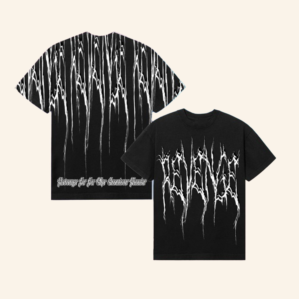 Revenge Merch Motion Lightning Shirt Black Best Birthday Gift For Him