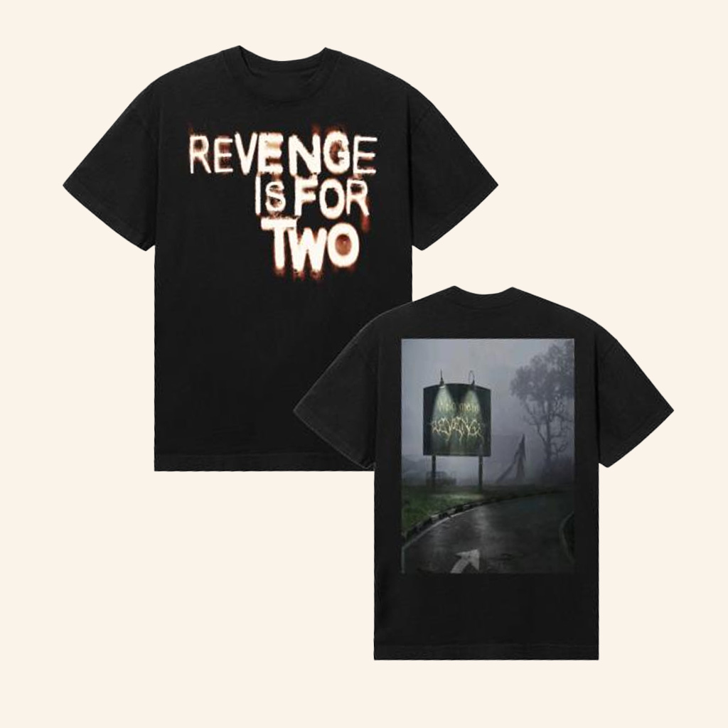 Revenge Merch Silent Black T-Shirt Birthday Present For Husband