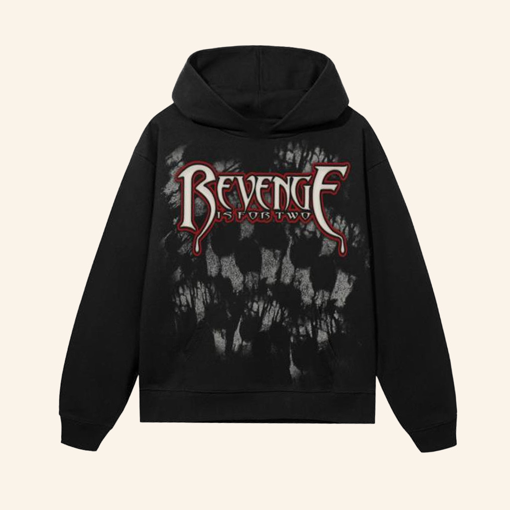 Revenge Merch Tears Don't Fall Black Hoodie Best Birthday Gift For Husband