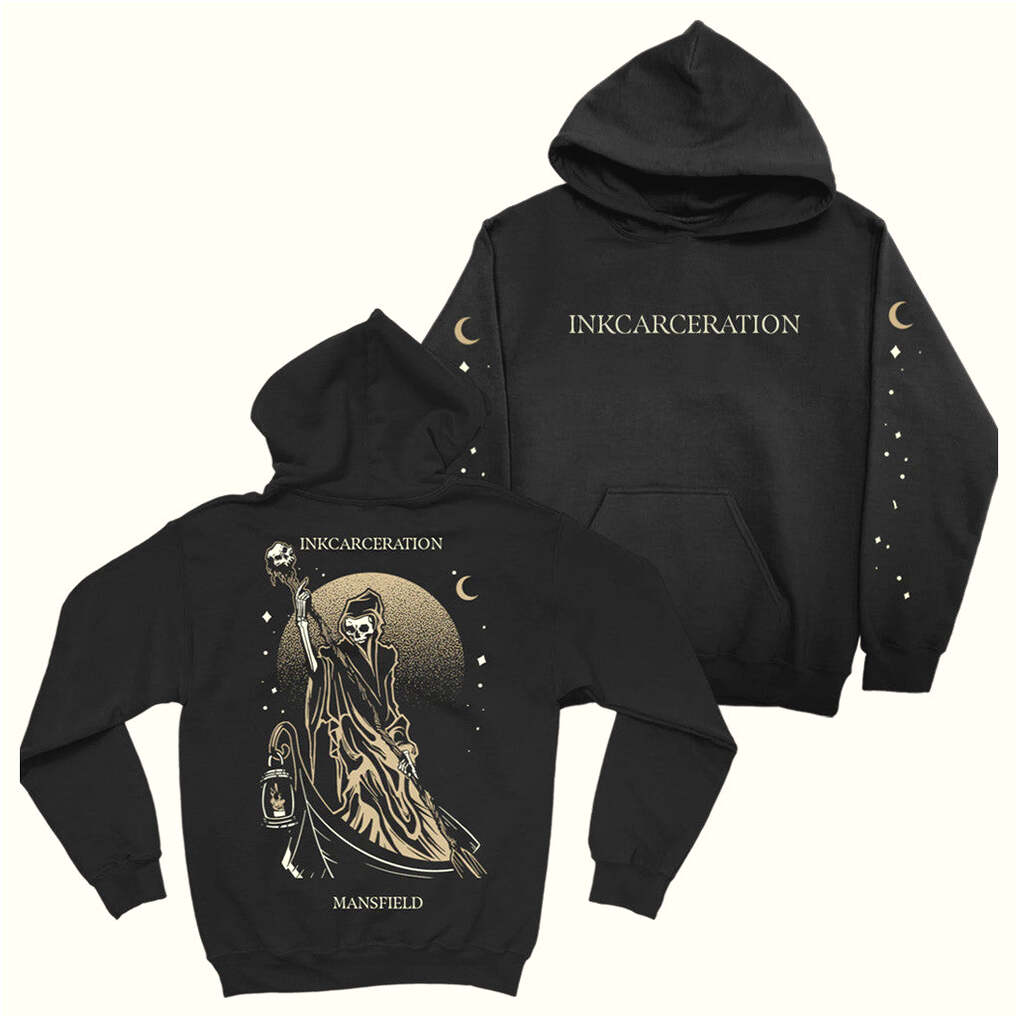 Revolvermag Merch Inkcarceration Charon Hoodie Birthday Gift Ideas For Him Gifts For Fans