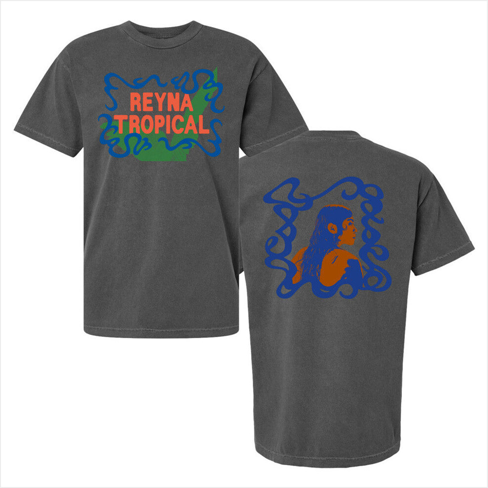 Reyna Tropical Faded Grey T-Shirt Basknc Merch Birthday Gifts For Husband Gifts For Friends