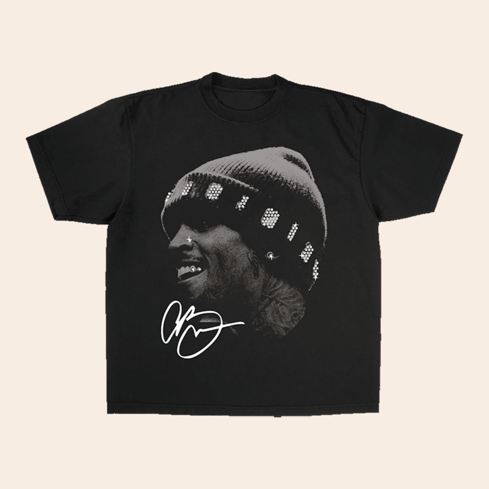 Rhinestone Big Head S'S Shirt Chris Brown Merch Chris Brown T-Shirt Ideas For Mother' Day Gifts