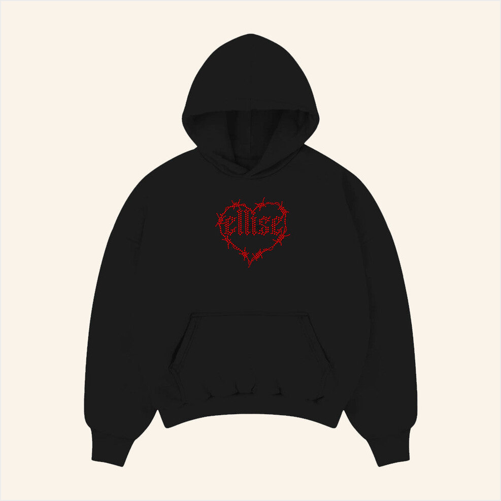 Rhinestone Ellise Hoodie The Ellise Merch Birthday Gifts For Friends Christmas Presents