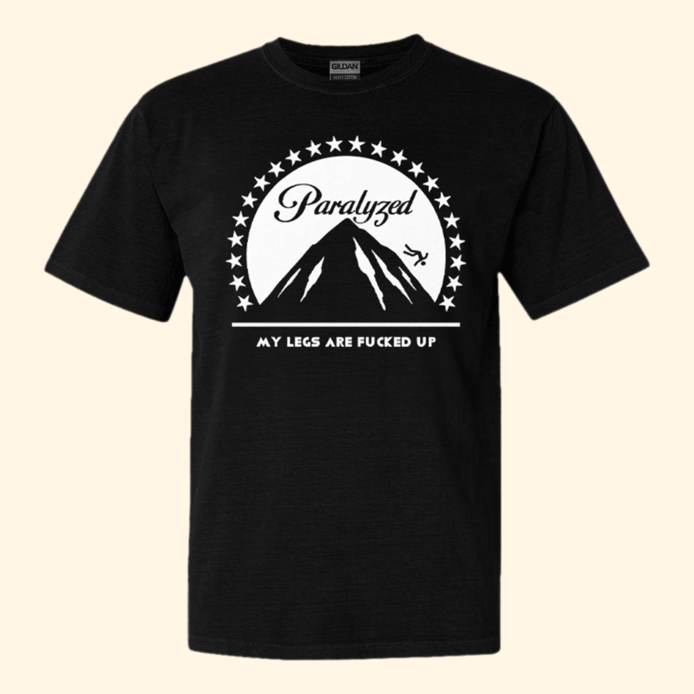 Ricky Berwick Paralyged My Legs Are Fucked Up Shirt Father's Day Birthday Gifts For Dad