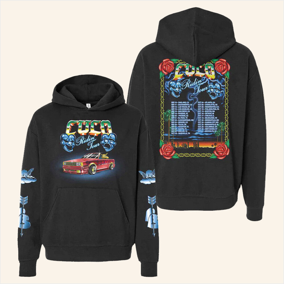Ridin Tour Hoodie Cuco Official Merch Birthday Gifts For Father Best Friend Gifts